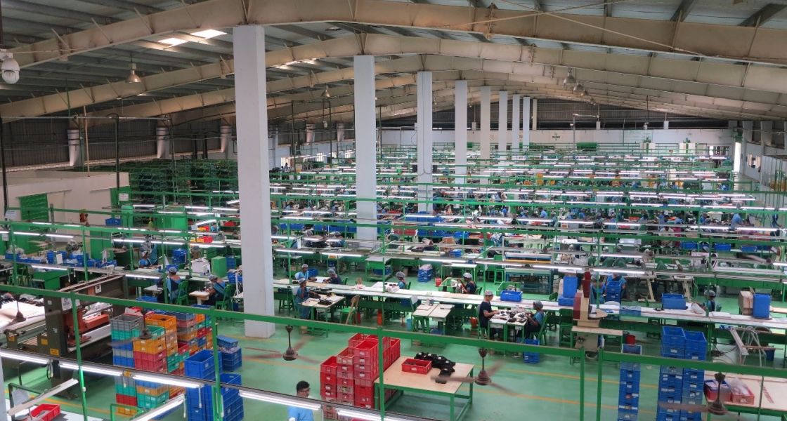 © INKOTA: Eine Schuhfabrik in Tamil Nadu © INKOTA: Eine Schuhfabrik in Tamil Nadu