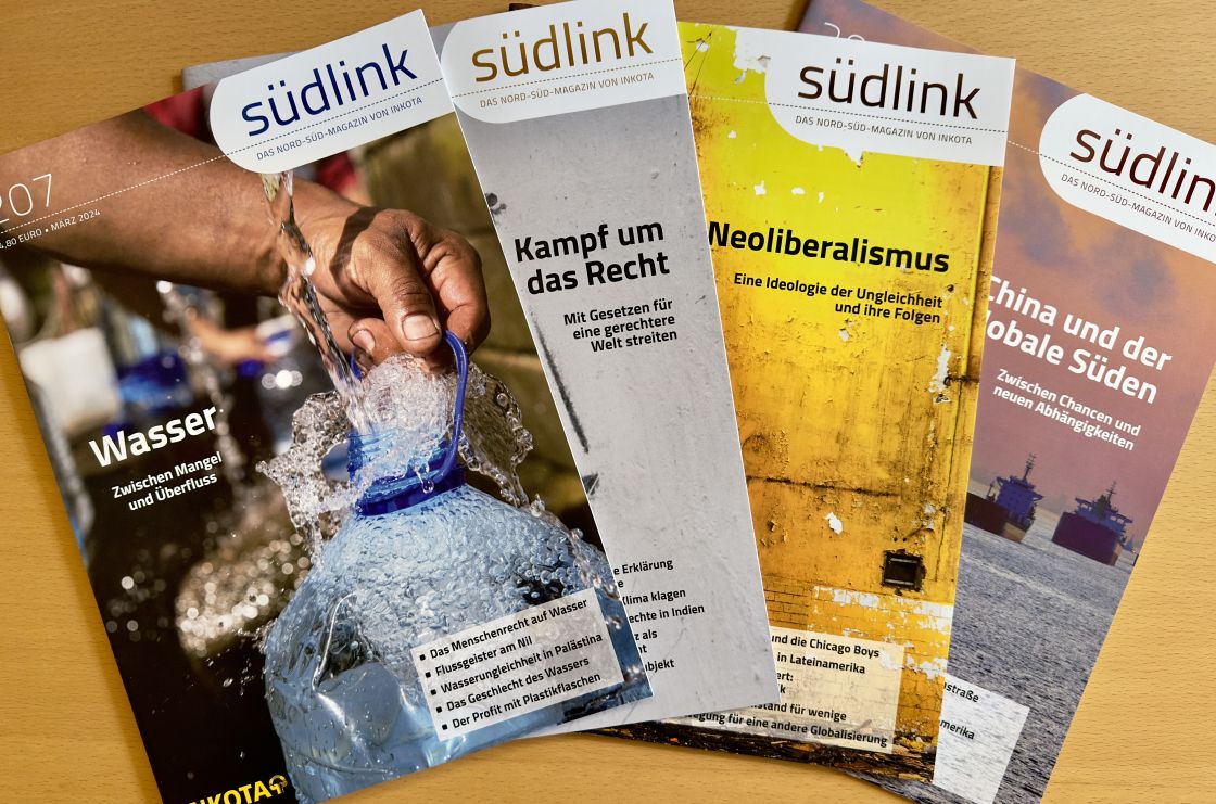 Flatlay verschiedener Südlink Flatlay von verschiedenen Südlinks