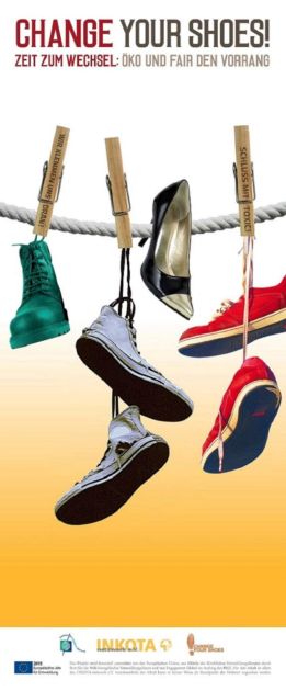 Ausstellungstafel 1 - Change your shoes