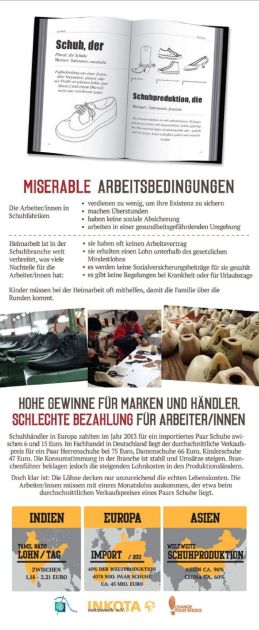 Ausstellungstafel 1 - Miserable Arbeitsbedingungen