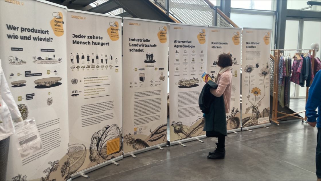 Beispiel: Indoor Beispiel: Indoor - Beispiel: Roll-Ups der Ausstellung