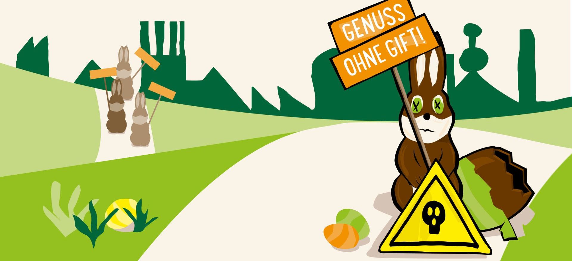 Osteraktion Genuss ohne Gift