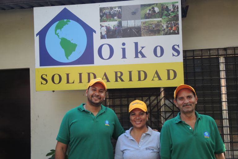 El Salvador, Oikos Mitarbeitende und GTCHA Mitglied