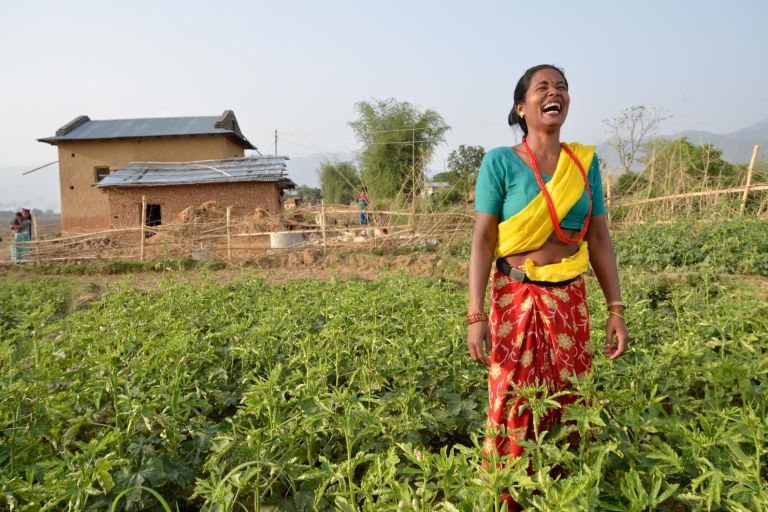 Beora, Nepal: Agrarökologie erleichtert in Zeiten des Klimawandels den Blick in die Zukunft. Foto: Neil Palmer (CIAT) (CC BY-NC-SA 2.0)